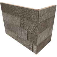 Керамогранит Rondine Volcano 3D Taupe Angolo Esterno 20x10x15 10x20