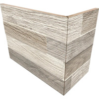 Керамогранит Rondine Wall Art Greige Angolo Esterno 15x20