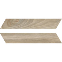 Керамогранит Rondine Woodie Brown Chevron 7.5x40.7