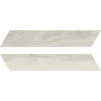 Керамогранит Rondine Woodie White Chevron 7.5x40.7