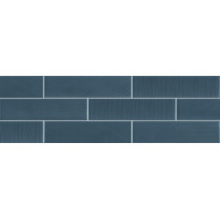 Sant Agostino Decorline Stripebrick Blue 7.3x30