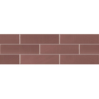 Sant Agostino Decorline Stripebrick Mauve 7.3x30