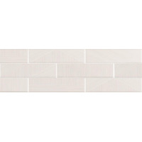 Sant Agostino Decorline Stripebrick White 7.3x30