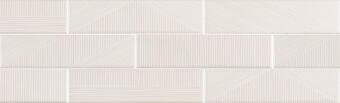 Sant Agostino Decorline Stripebrick White 7.3x30