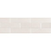 Sant Agostino Decorline Stripebrick White 7.3x30