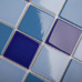 Starmosaic 48х48 Blue Mix Glossy 48х48 - фото в интерьере