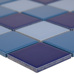 Starmosaic 48х48 Blue Mix Glossy 48х48 - фото в интерьере