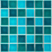 Starmosaic 48х48 Crackle Green Mixed Glossy 48х48