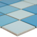 Starmosaic 48х48 Light Blue Mix Glossy 48х48 - фото в интерьере