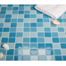 Starmosaic 48х48 Light Blue Mix Glossy 48х48 - фото в интерьере