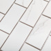 Starmosaic Brick & Metro Brick Carrara Matt 45х95 - фото в интерьере