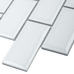 Starmosaic Brick & Metro Metro White Glossy 45х95 - фото в интерьере