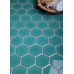 Starmosaic Geometry Hexagon big Green Glossy 95x110 - фото в интерьере