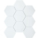 Starmosaic Geometry Hexagon Big White Matt 95x110