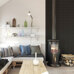 Starmosaic Geometry Hexagon Small Black Matt 51x59 - фото в интерьере