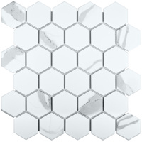 Starmosaic Geometry Hexagon Small Carrara Matt 51x59