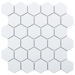 Starmosaic Geometry Hexagon small White Matt 51x59