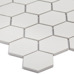 Starmosaic Geometry Hexagon small White Matt 51x59 - фото в интерьере