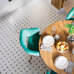Starmosaic Geometry Octagon big White/Black Matt - фото в интерьере
