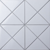 Starmosaic Geometry Triangolo White Glossy