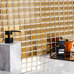 Starmosaic Metal Golden Glossy 25х25 - фото в интерьере