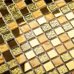 Starmosaic Metal Mix Gold 15x15 - фото в интерьере