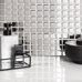 Starmosaic Metal Silver Glossy 25х25 - фото в интерьере