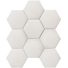 Starmosaic Non-Slip Hexagon Big White Antislip 95x110