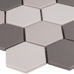 Starmosaic Non-Slip Hexagon Grey Mix Antislip 51x59 - фото в интерьере