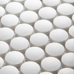 Starmosaic Non-Slip Penny Round White Antislip - фото в интерьере