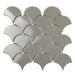 Starmosaic Shapes Fan Shape Dark Grey Glossy
