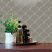 Starmosaic Shapes Fan Shape Dark Grey Glossy - фото в интерьере