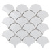 Starmosaic Shapes Fan Shape White Glossy