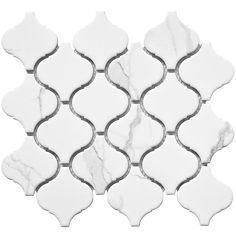 Starmosaic Shapes Latern Carrara Matt