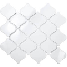 Starmosaic Shapes Latern White Glossy