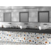 Керамогранит Staro Silk 60х60 TERRA WHITE 60х60 MATT - фото в интерьере
