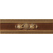 STN Velvet Marron Cenefa Circe 7.5x25
