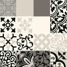 Tubadzin Beat Of White Decor 16-Elements Patch A 59.8x59.8