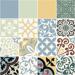 Tubadzin Beat Of White Decor 16-Elements Patch B 59.8x59.8
