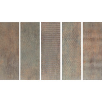 Tubadzin Brave Rust Str 14.8x44.8