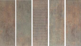 Tubadzin Brave Rust Str 14.8x44.8