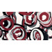 Tubadzin Colour Hoop Carmine 32.7x59.3