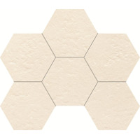 Tubadzin Crude Mosaic Hex Grey 22.1x28.9