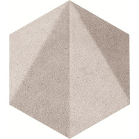Tubadzin Free Space Decor Hex Grey Str 11x12.5