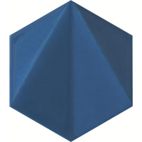 Tubadzin Free Space Decor Hex Navy Str 11x12.5