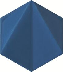 Tubadzin Free Space Decor Hex Navy Str 11x12.5