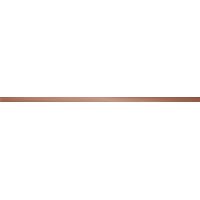 Tubadzin Free Space Strip Steel Copper 3 2.3x89.8