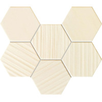 Tubadzin Horizon Mosaic Hex Ivory 22.1x28.9