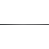 Tubadzin Modern Basalt Listwa Steel Black 3 2.3x74.8