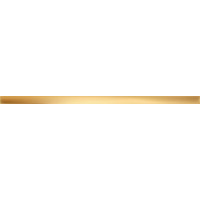 Tubadzin Plain Stone Strip Gold Glossy 2.3x59.8